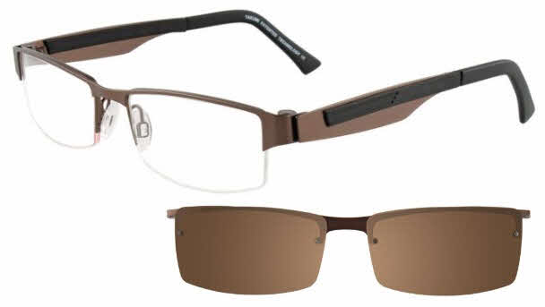  brown clip/satin brown w
