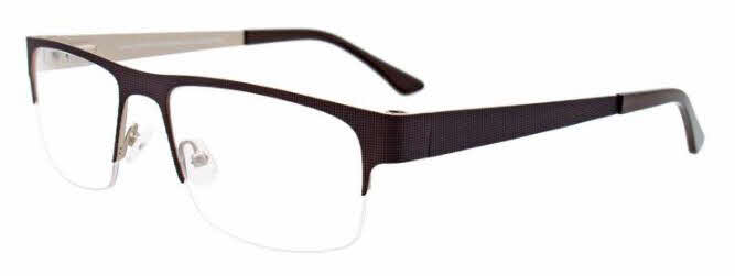  clear lens/matte dark brown with clip on lens