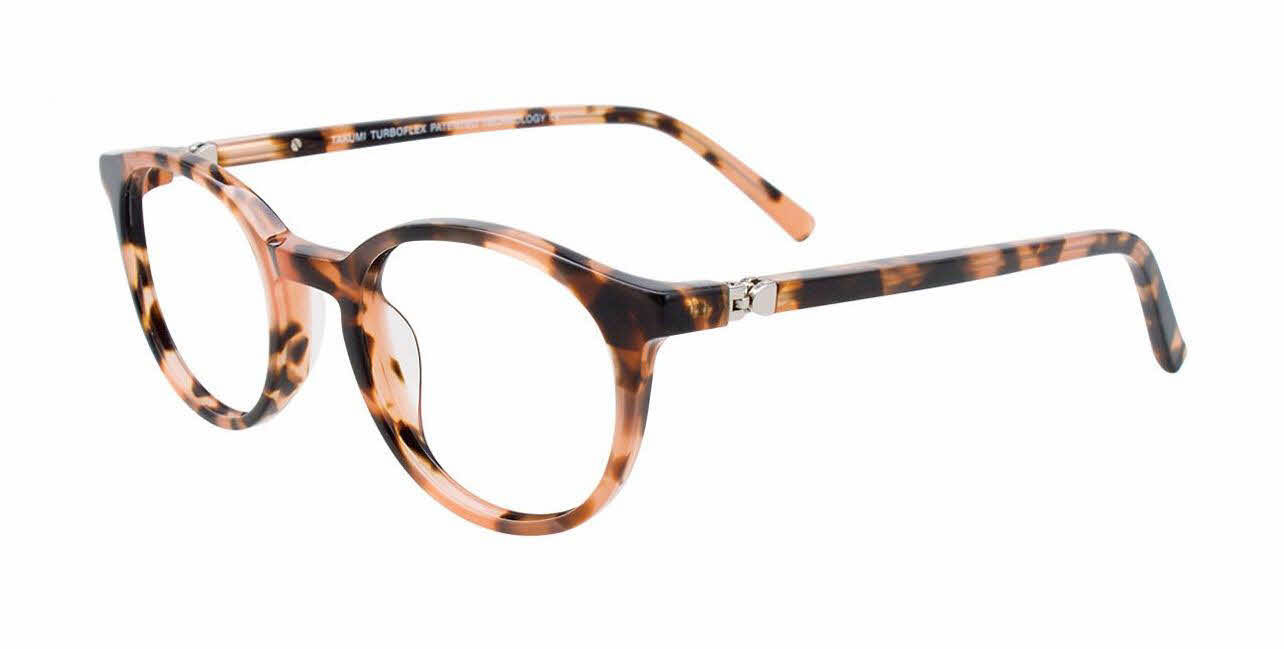 clear lens/brown and pink demi