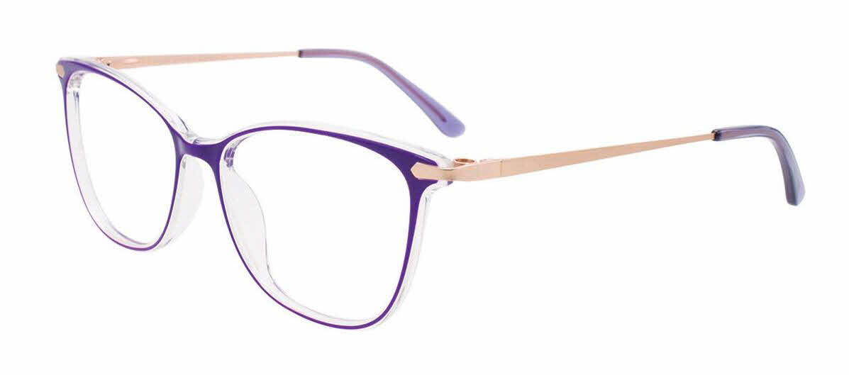  clear lens/violet crystal
