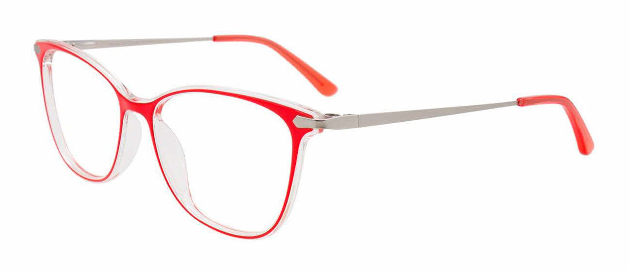  clear lens/red crystal
