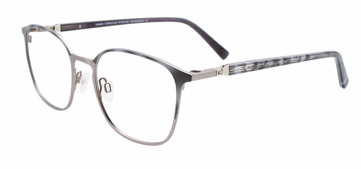  clear lens/demi grey matt steel