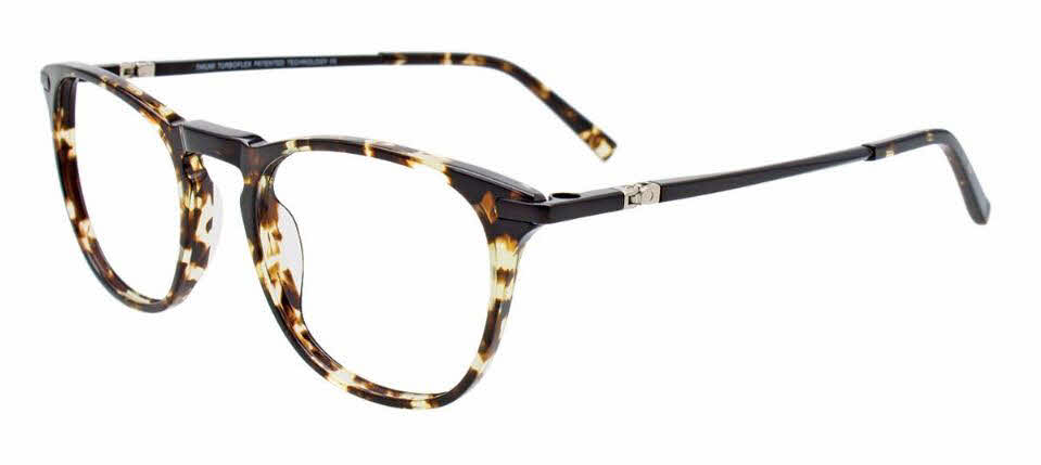  clear lens/demi green matte black with polarized clip on lens