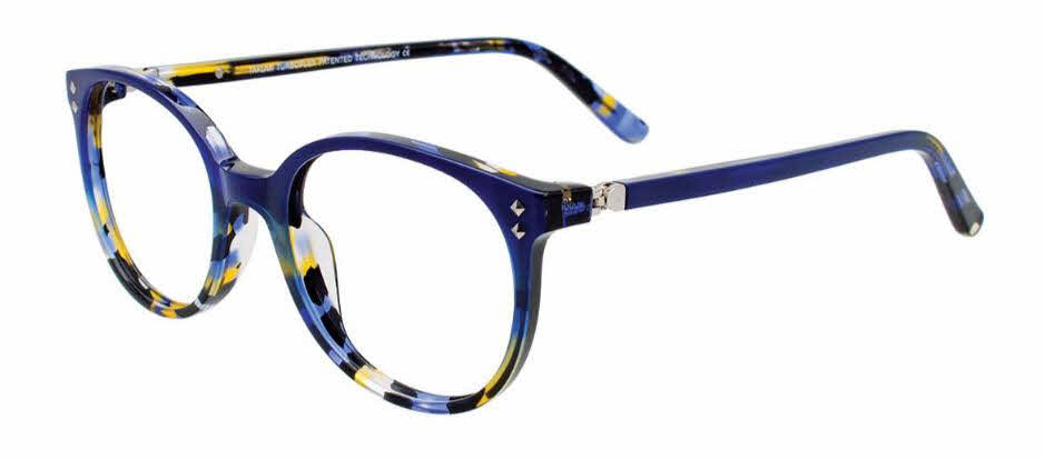  clear lens/blue demi blue
