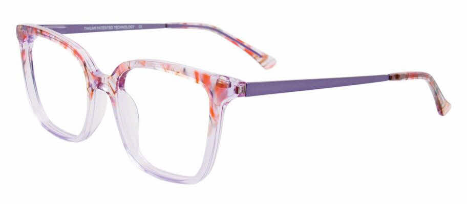  clear lens/marbled pink crystal lilac