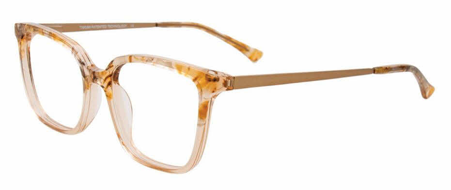  clear lens/marbled brown crystal brown