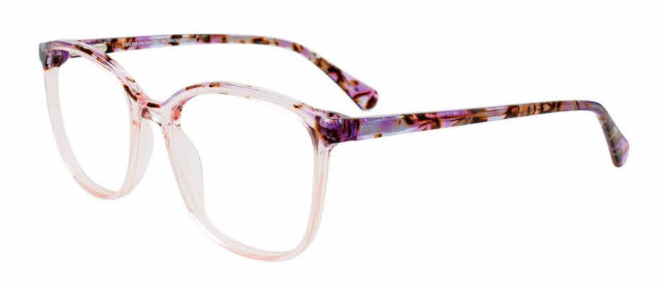  clear lens/pink brown crystal pink