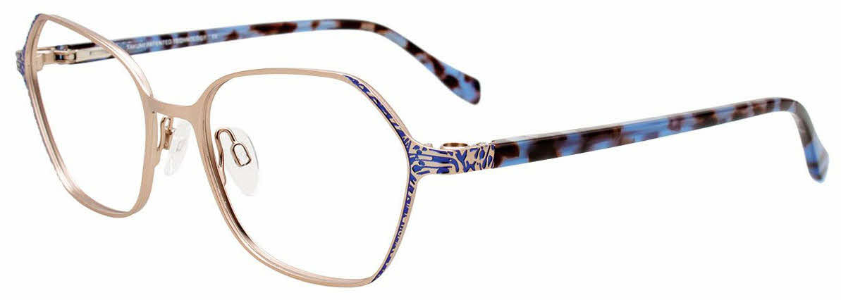  blue tort/sat gold blue