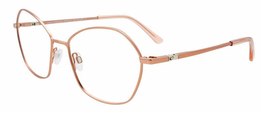  clear lens/satin pink gold