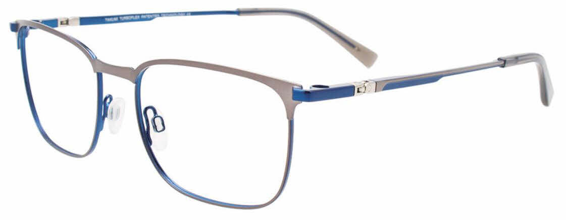  clear lens/steel blue