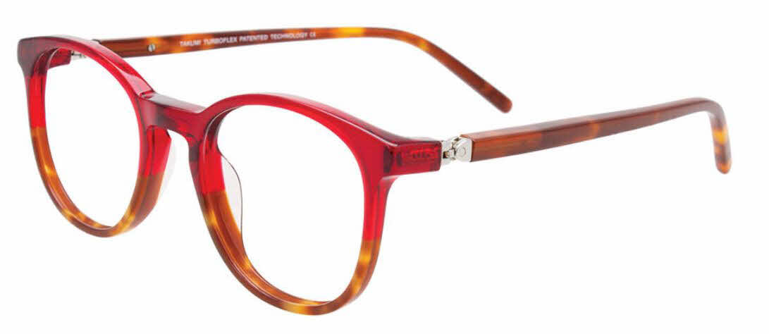  clear lens/red tortoise