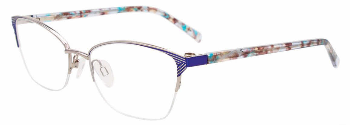  clear lens/silver blue