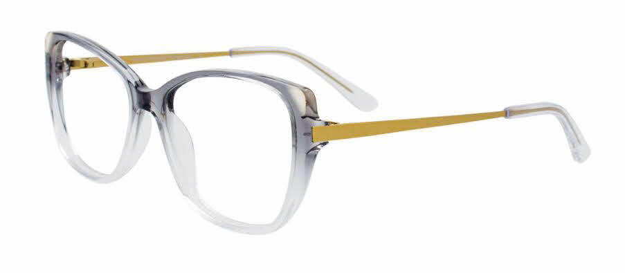  clear lens/transparent black to crystal gradient