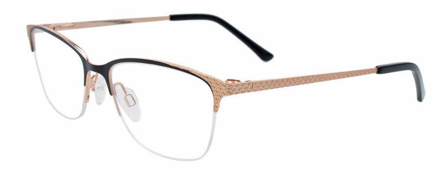  clear lens/matte black shiny rose gold