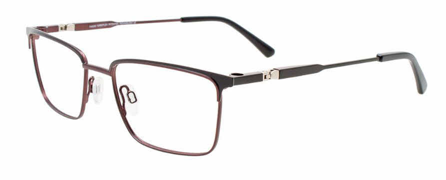  clear lens/burgundy black