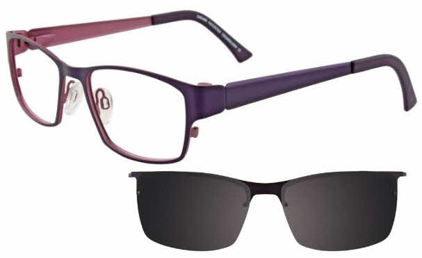  clip/satin dark violet w