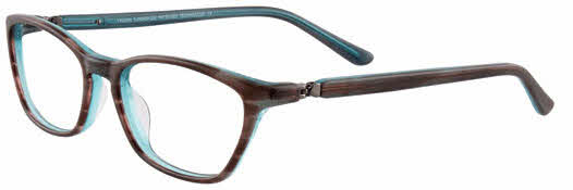  clear lens/clear dark brown