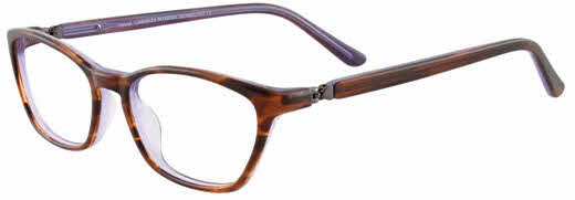  clear lens/marbled brown