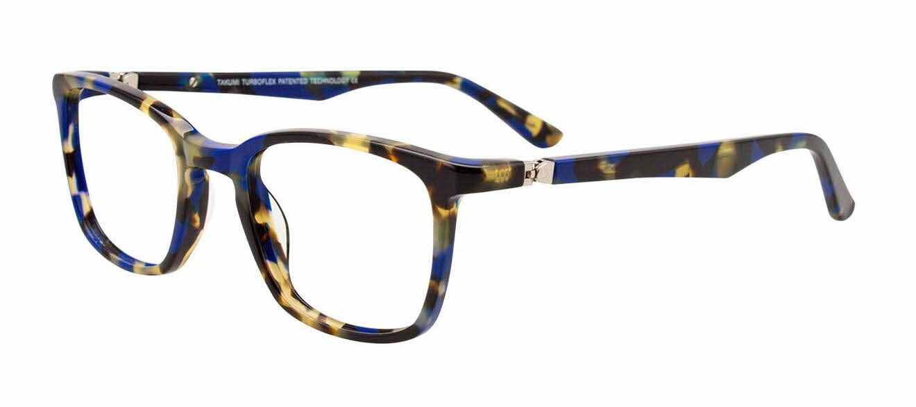  clear lens/demi blue