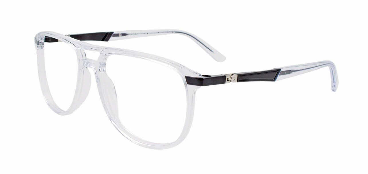  clear lens/crystal shiny black