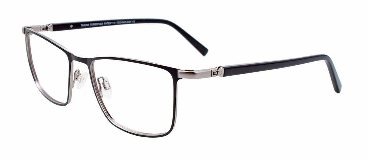  clear lens/matt black steel