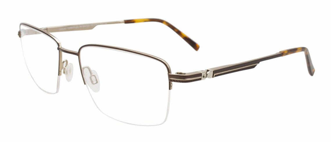  clear lens/matte dark brown matte silver