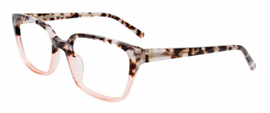  clear pink/tortoise