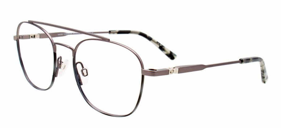  clear lens/steel grey demi