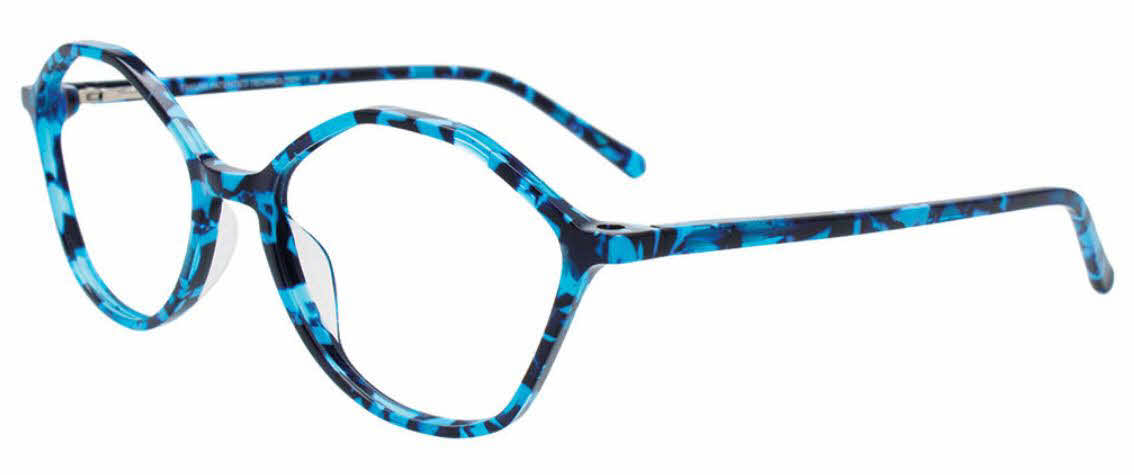  clear lens/marbled crystal blue