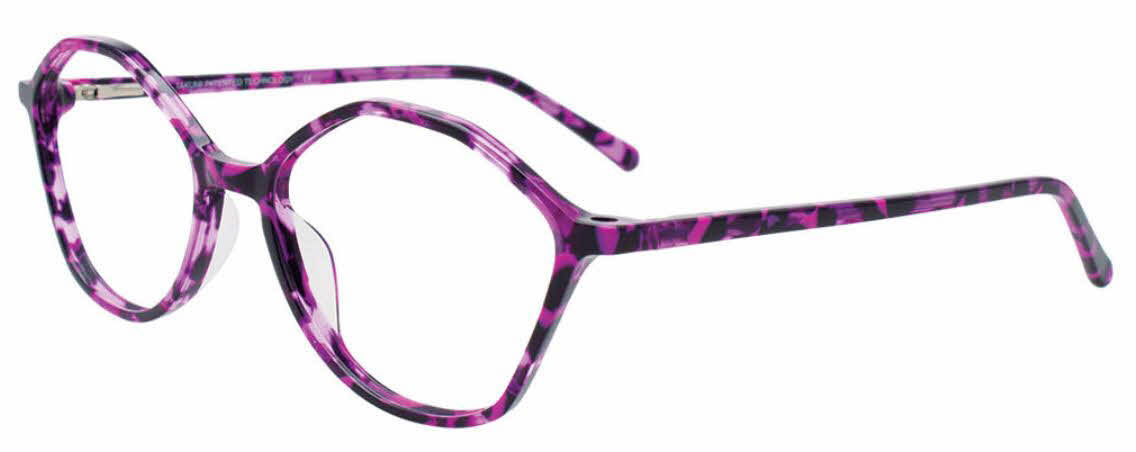  clear lens/marbled crystal purple