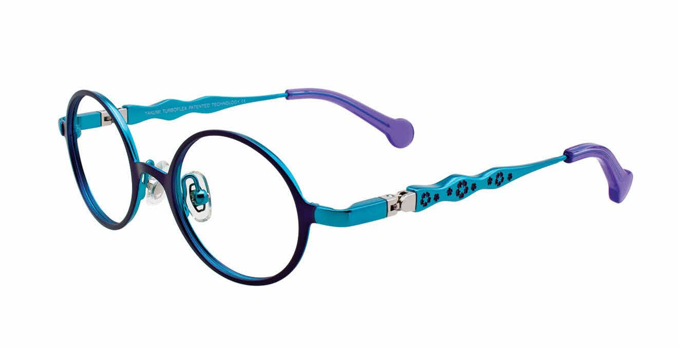  clear lens/satin purple turquoise