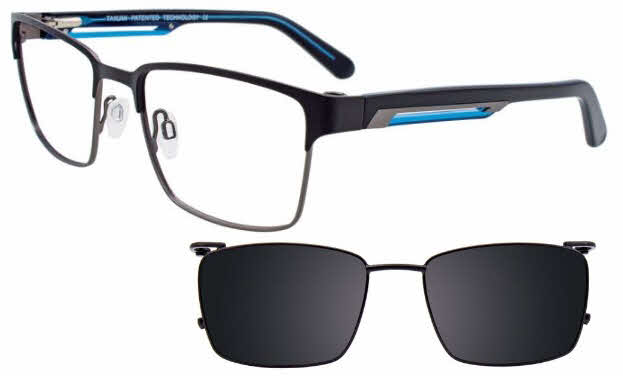  clip on lenses/matte black dark grey w