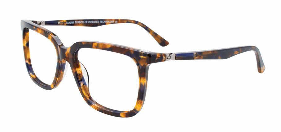  clear lens/brown blue demi