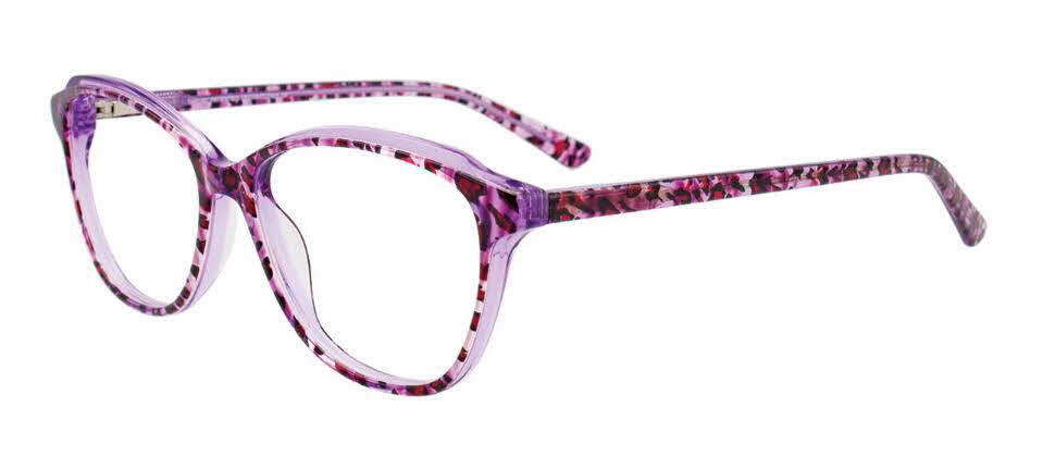  clear lens/purple crystal with animal print