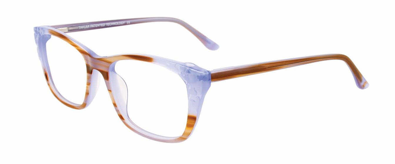  clear lens/light brown marbled periwinkle