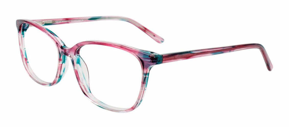  clear lens/pink teal marbled
