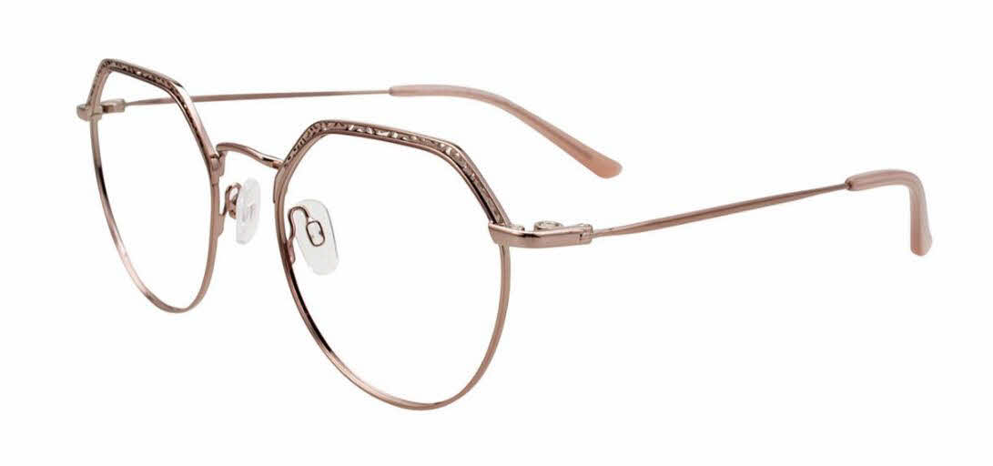  clear lens/dark rose gold