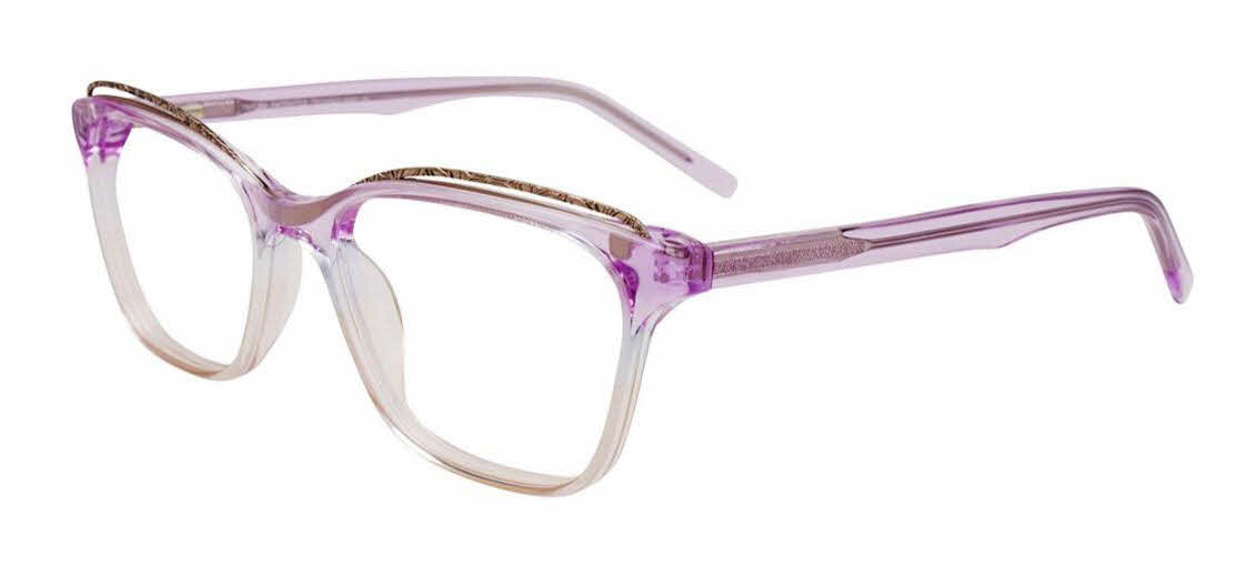  clear lens/crystal light purple crystal light pink silver