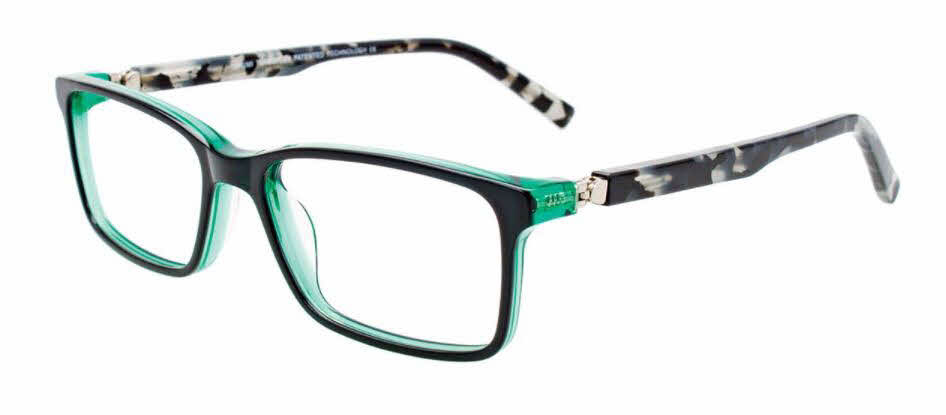  clear lens/black green