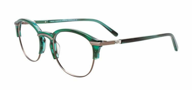  clear lens/green steel