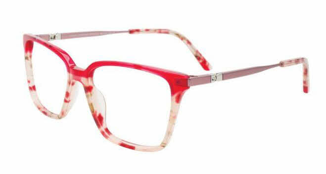  clear lens/red tortoise red crystal