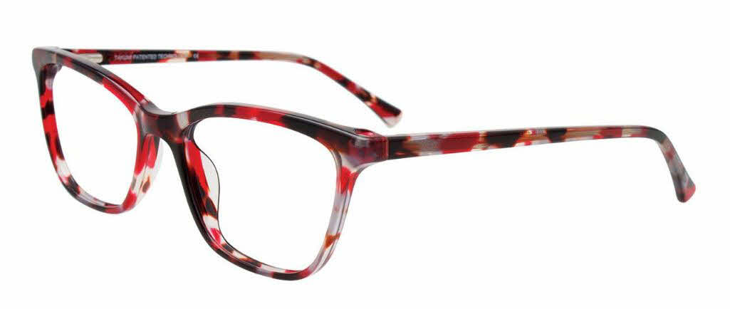  clear lens/red tortoise
