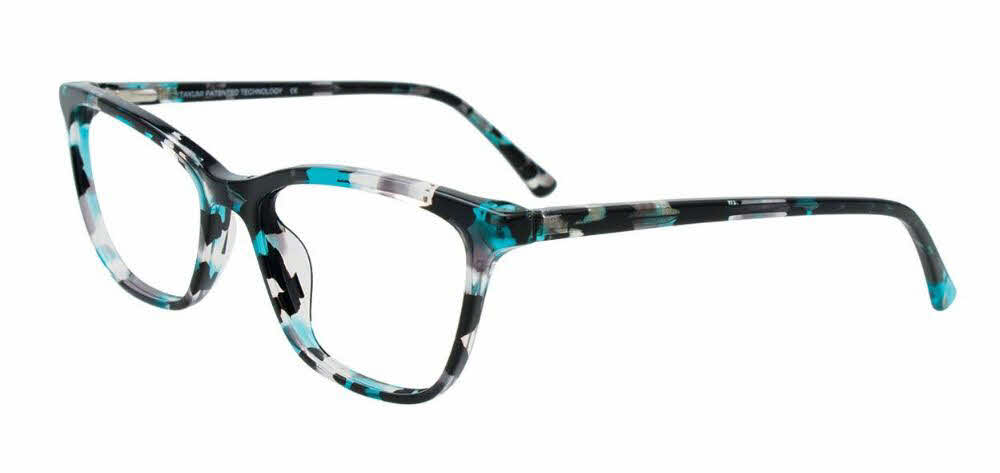  clear lens/cyan tortoise