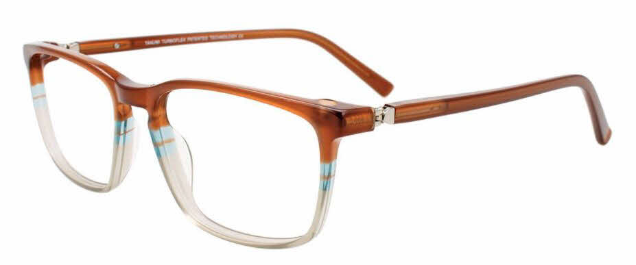  clear lens/brown light blue grey
