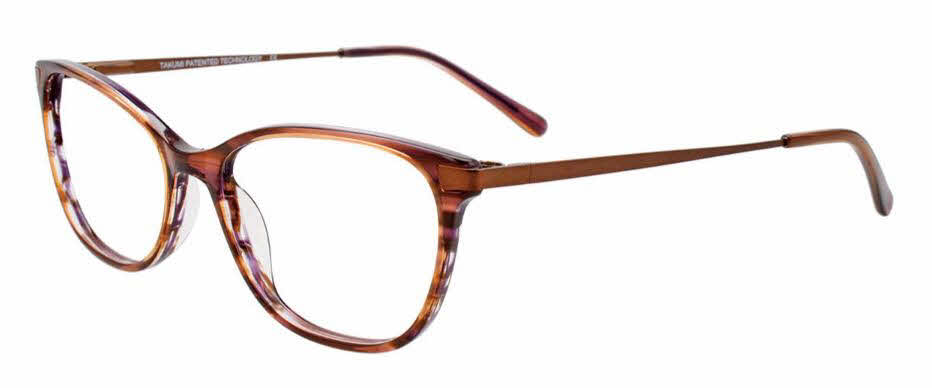  satin brown/brown purple stripes