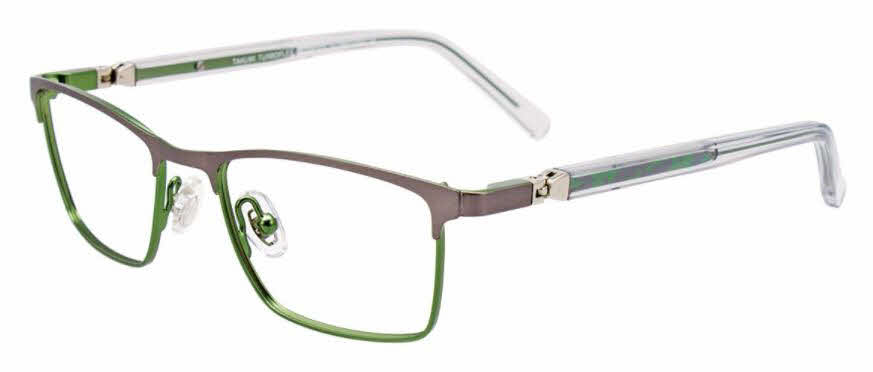  clear lens/matte dark grey matte green