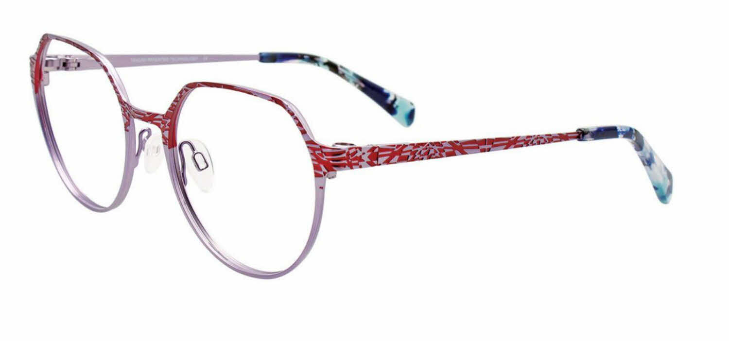  clear lens/lilac