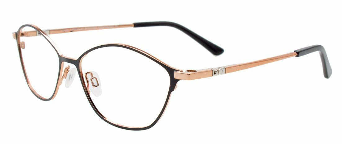 clear lens/satin black pink gold