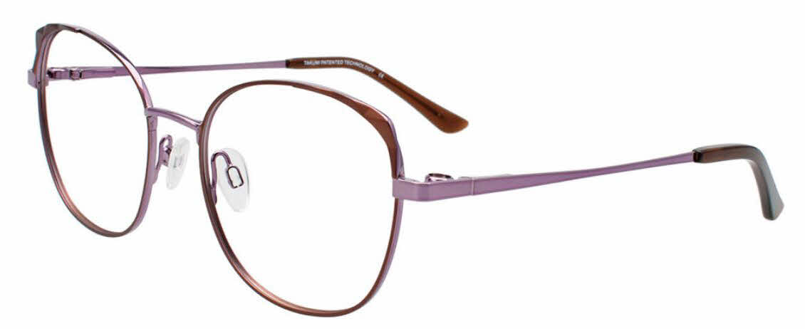  clear lens/shiny plum matt brown