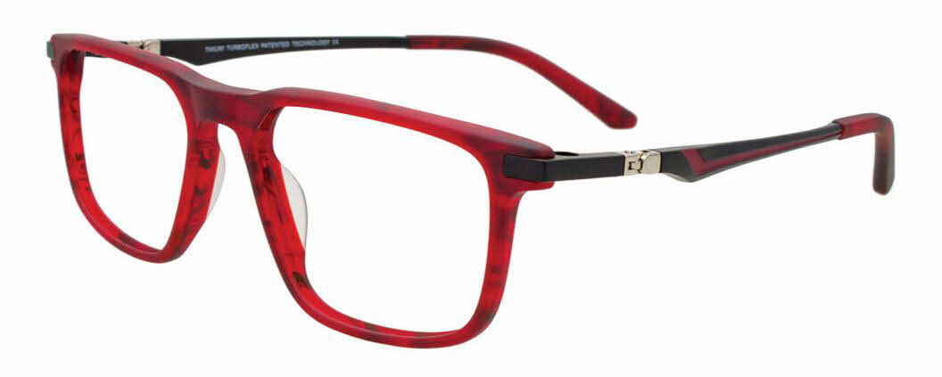  clear lens/matt red black